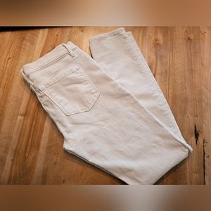Loft Corduroy Pants - Size 0/25 - Cream - Modern Skinny